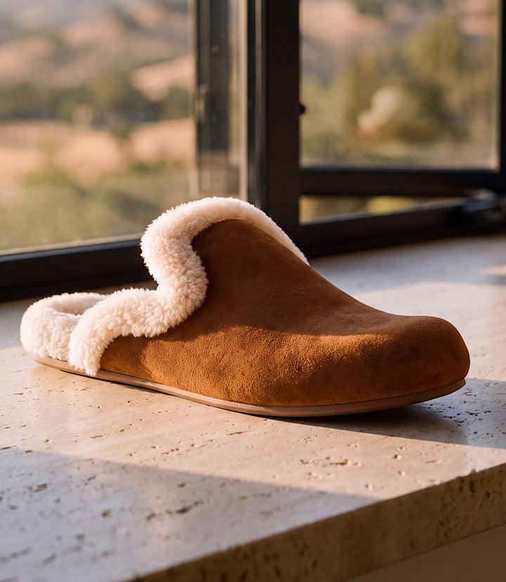 Seychelles Atwater Shearling Slides