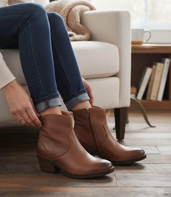 Sofft Shaelyn Pull On Western Booties