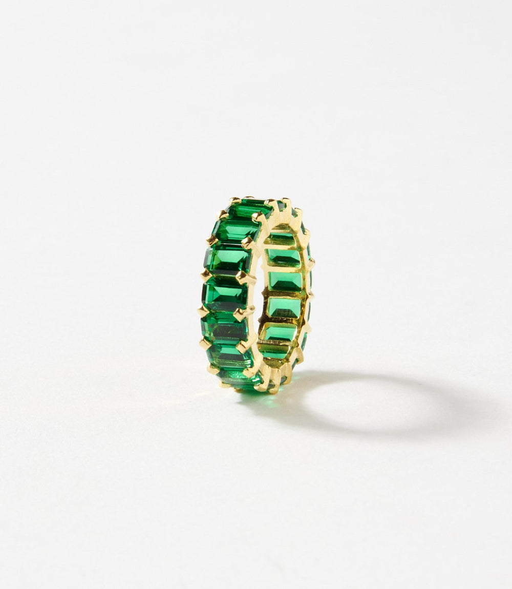 Baguette Gemstone Ring