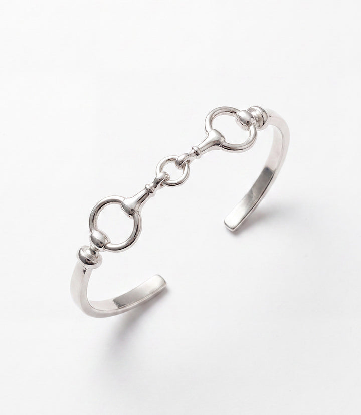 Horsebit Link Cuff Bracelet
