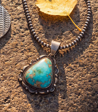 Turquoise Pendant Necklace