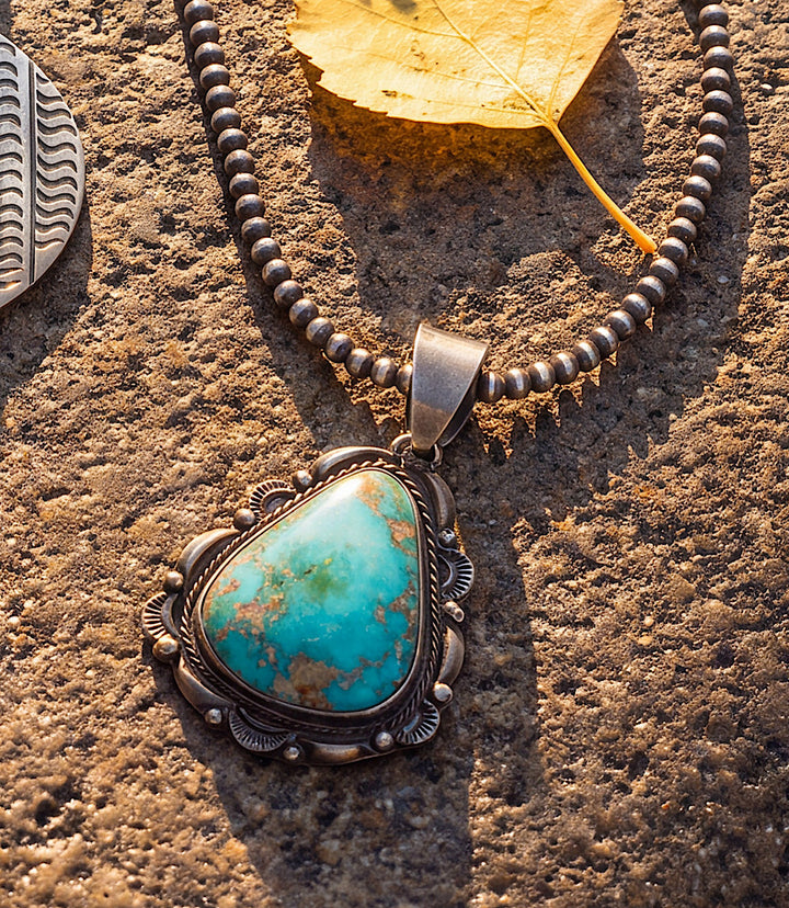 Turquoise Pendant Necklace