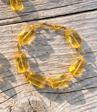 Citrine Link Bracelet