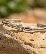 Gemstone Cuff Bracelet