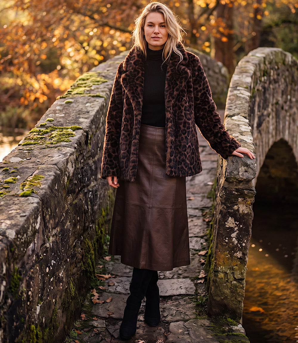 Faux Fur Coat
