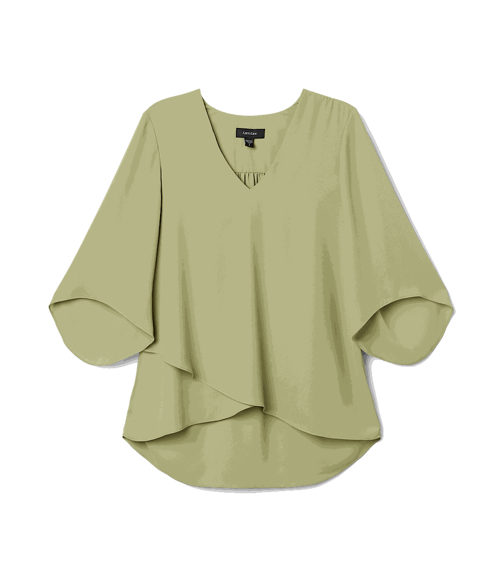 Bracelet Sleeve Asymmetric Top