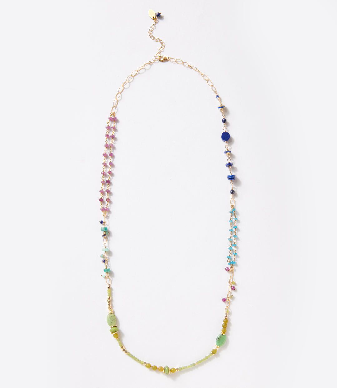 Aurora Multi Gemstone Necklace