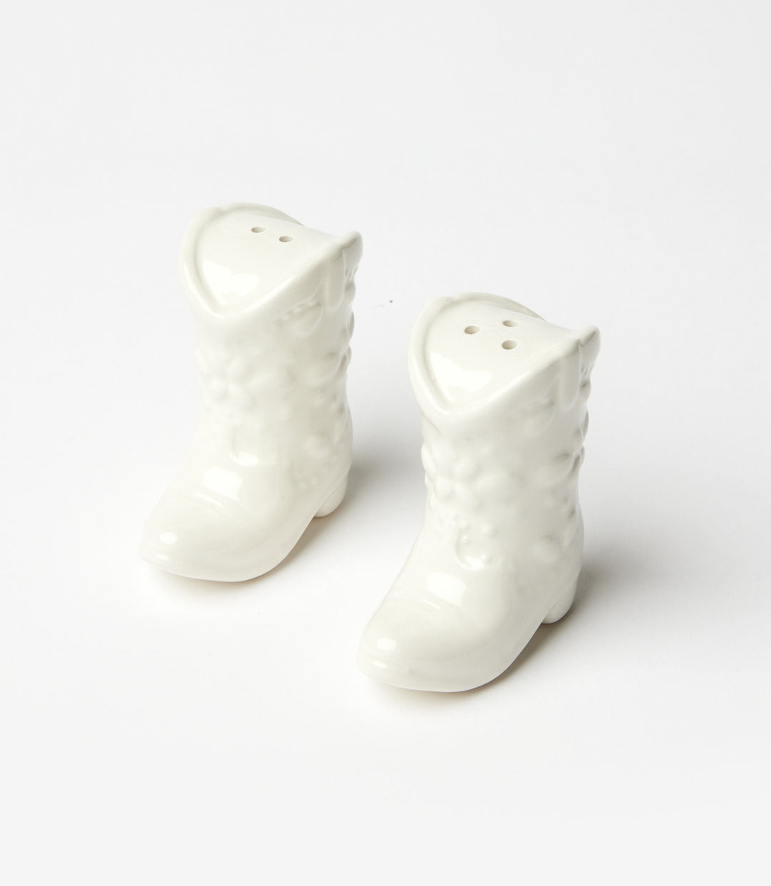 Western Boots Salt And Pepper Shaker Set