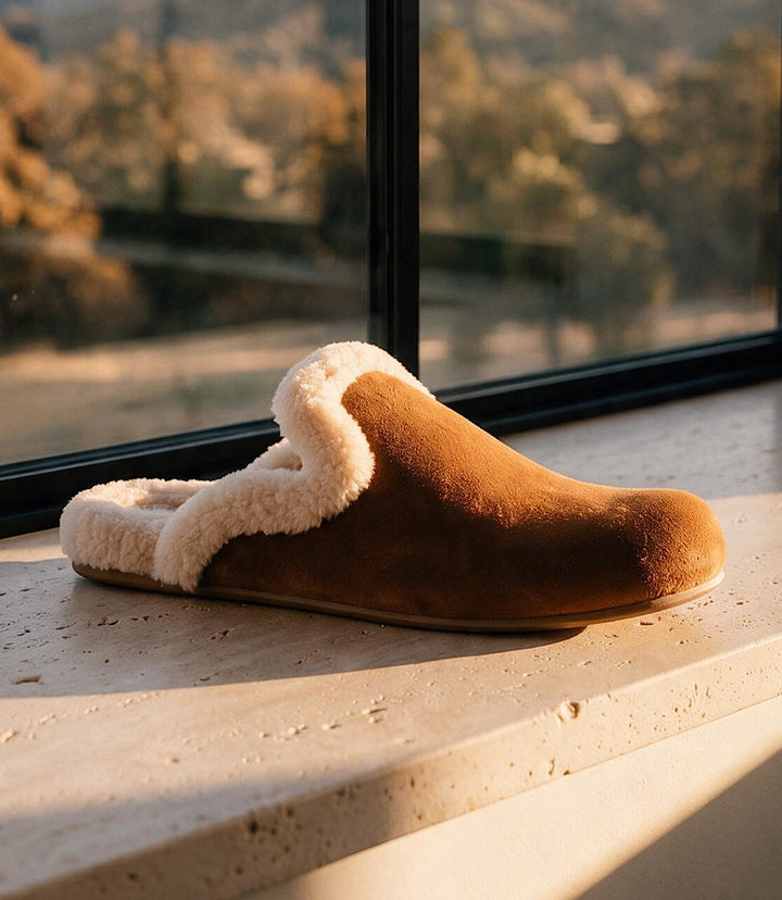 Seychelles Atwater Shearling Slides