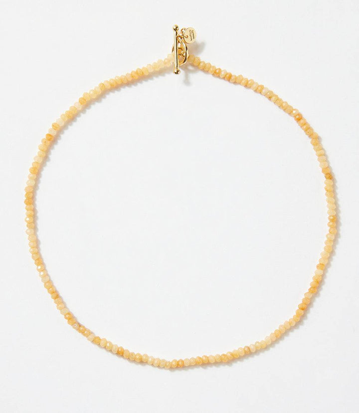 Beaded Gemstone Toggle Bracelet