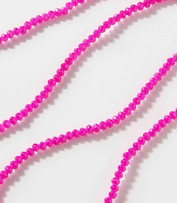 Crystal Beaded Stretch Bracelet