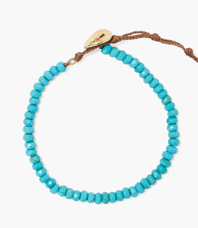 Chan Luu Beaded Turquoise Bracelet