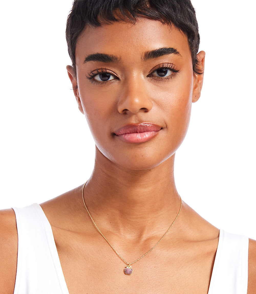 Apple A Day Necklace