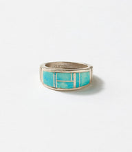 Kingman Turquoise Inlay Ring