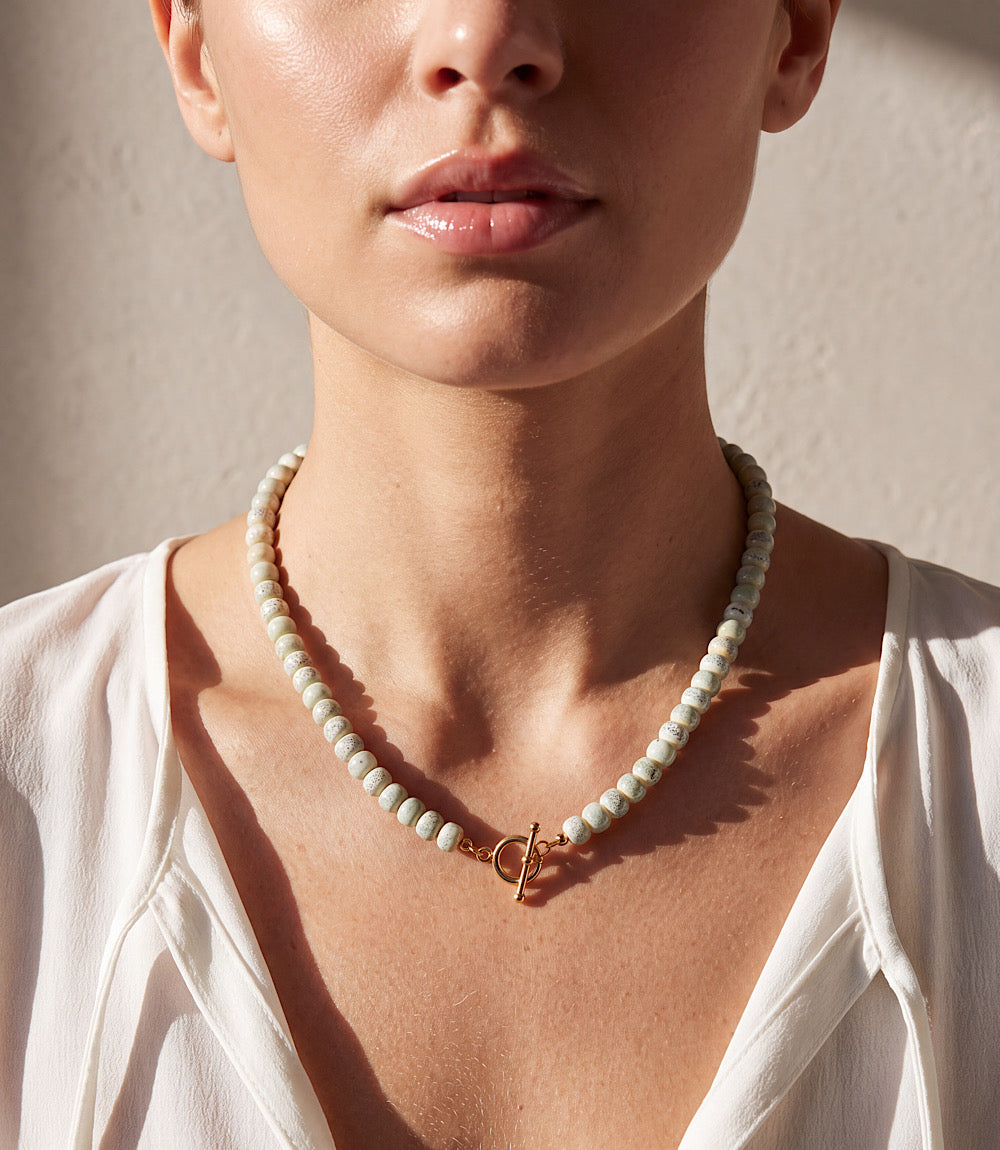Beaded Toggle Necklace