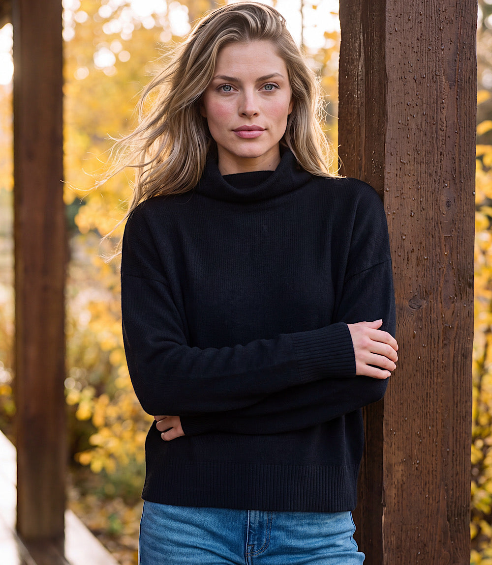 Mock Neck Sweater