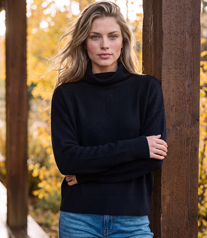 Mock Neck Sweater
