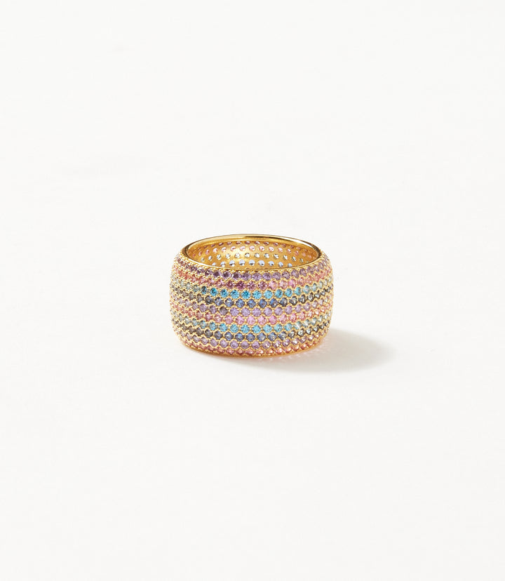 Colorful Crystal Ring