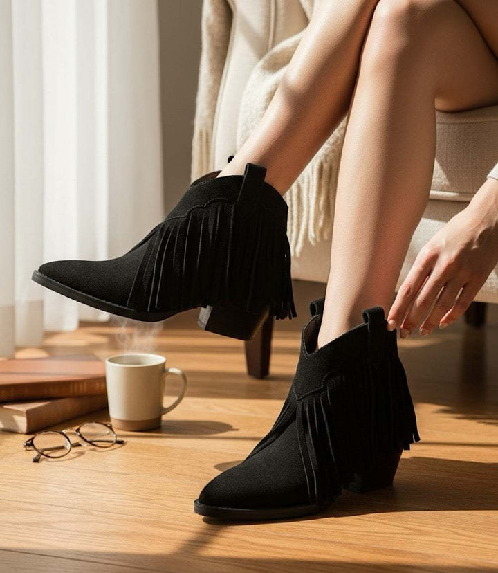 Seychelles Easy Come Easy Go Fringe Booties