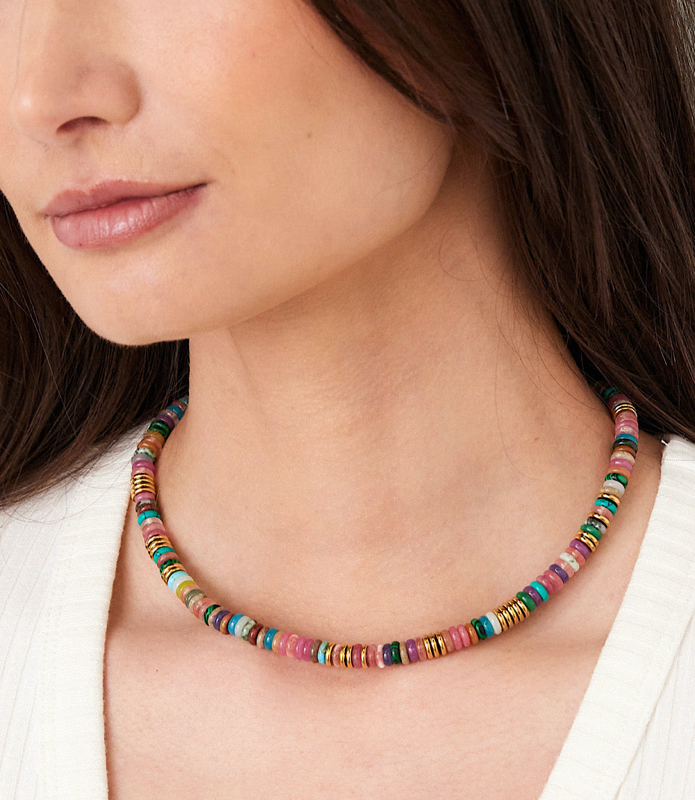 Beaded Shell Necklace