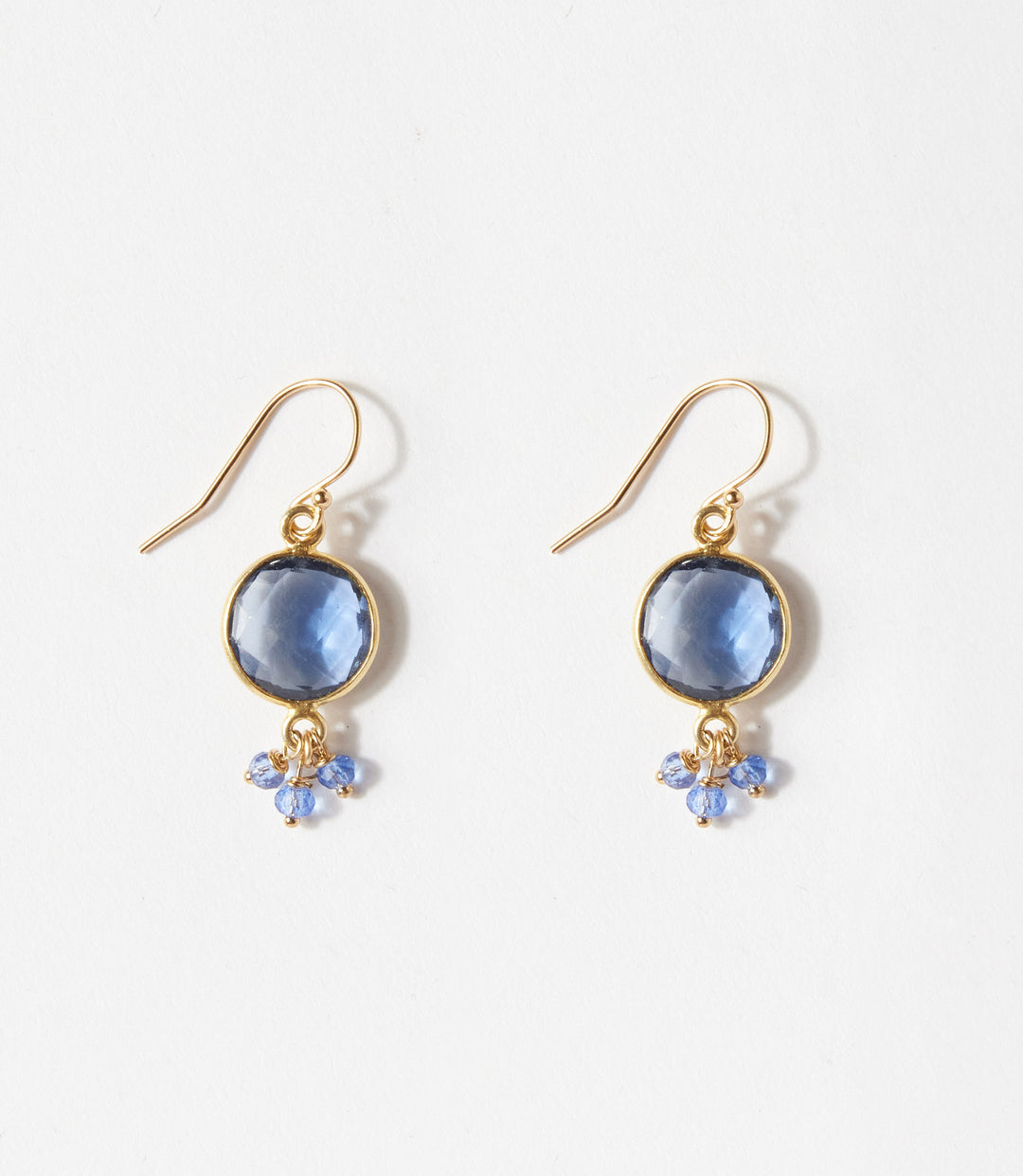 Iolite Dangle Earrings