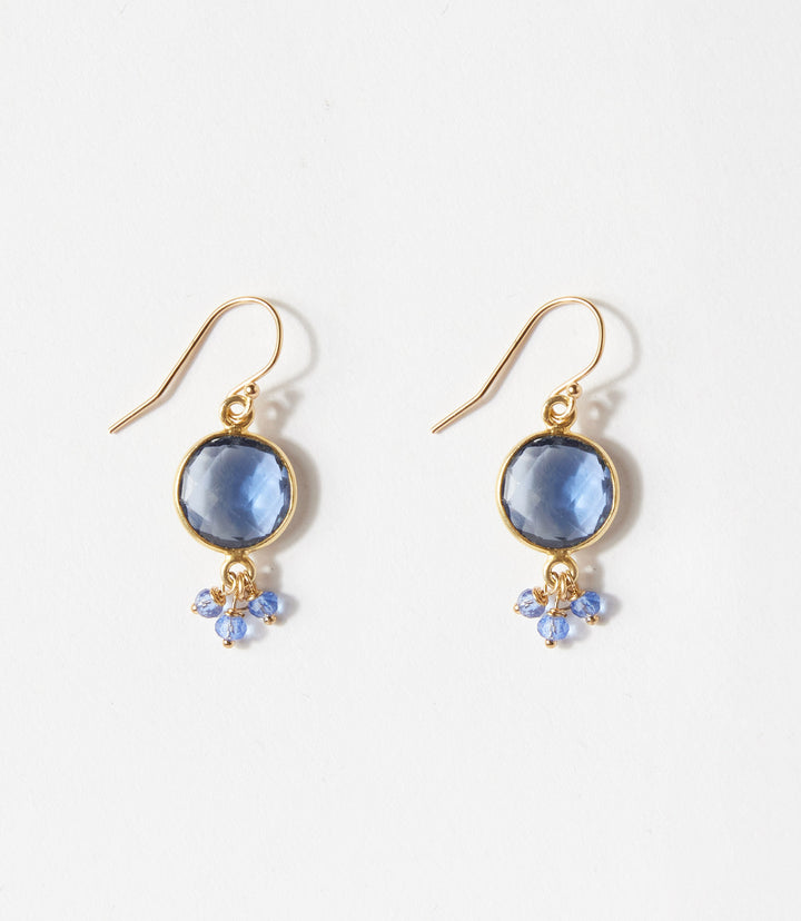 Iolite Dangle Earrings