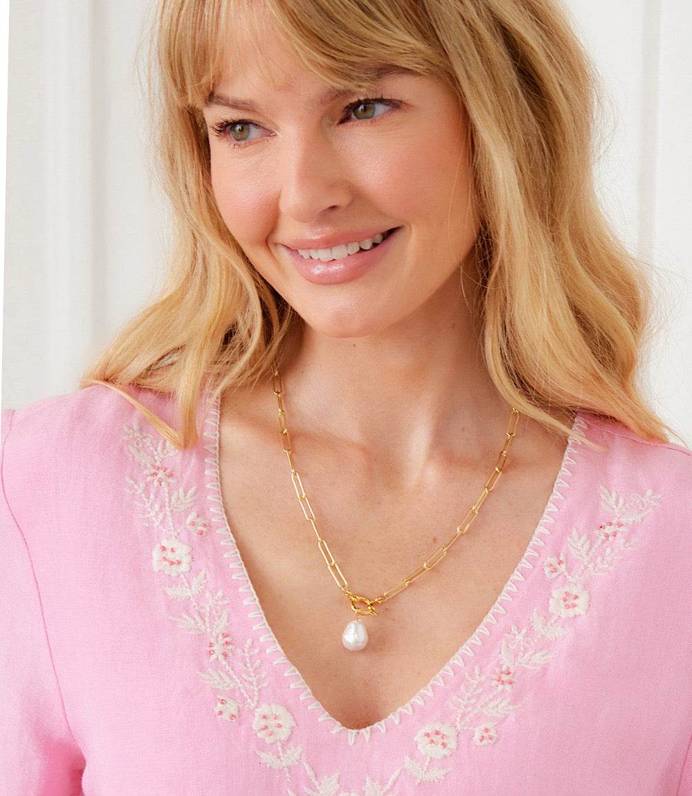 Pearl Toggle Necklace