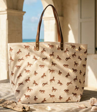 Mini Horse Print Tote Bag