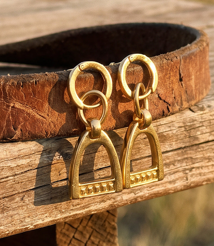 Horsebit Earrings