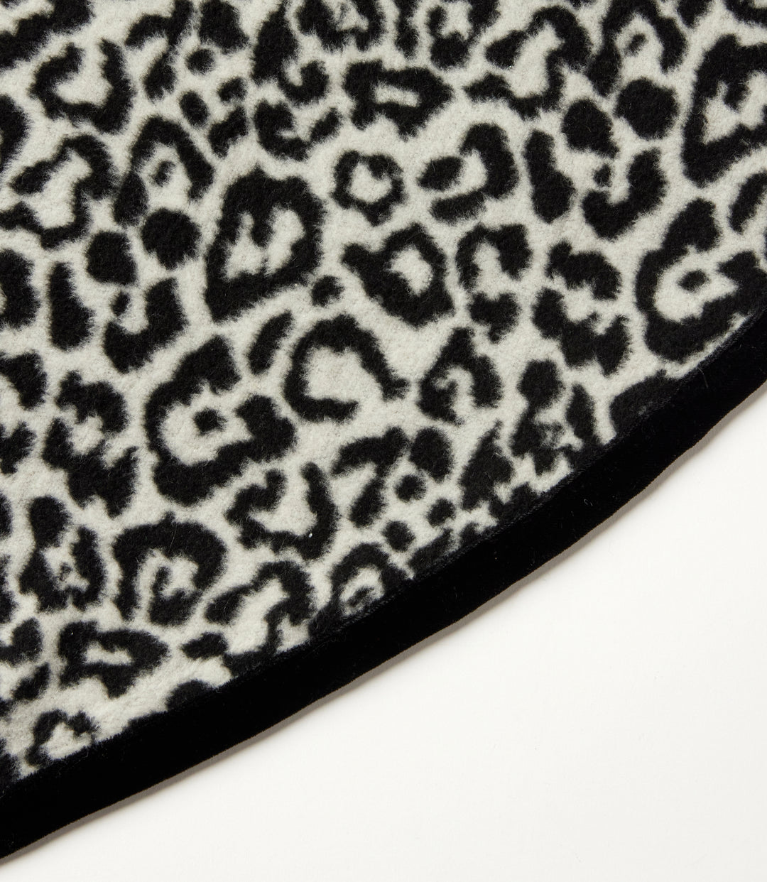 Reversible Plaid & Leopard Christmas Tree Skirt