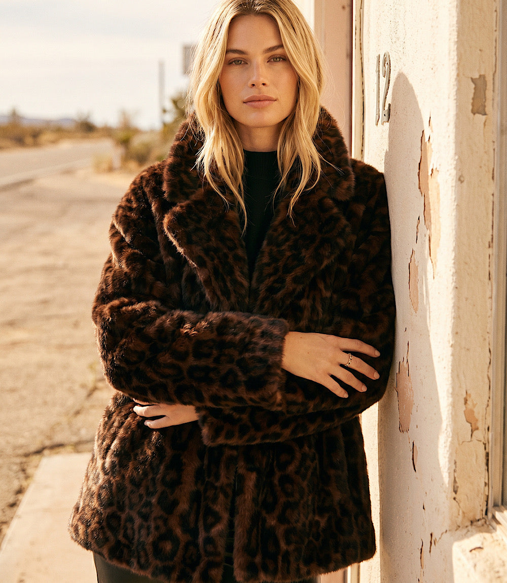 Faux Fur Coat