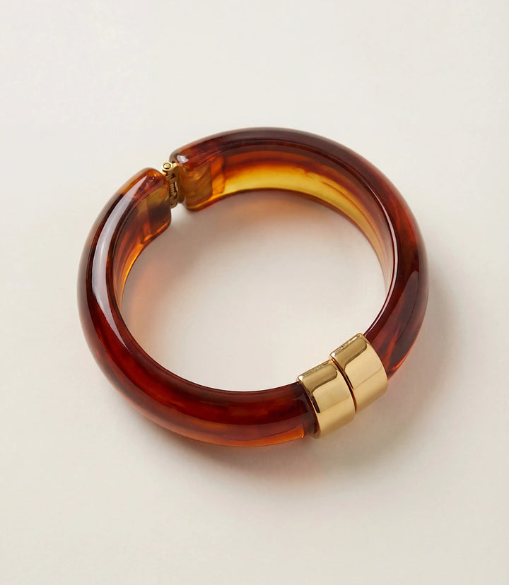 Lucite Bangle Bracelet