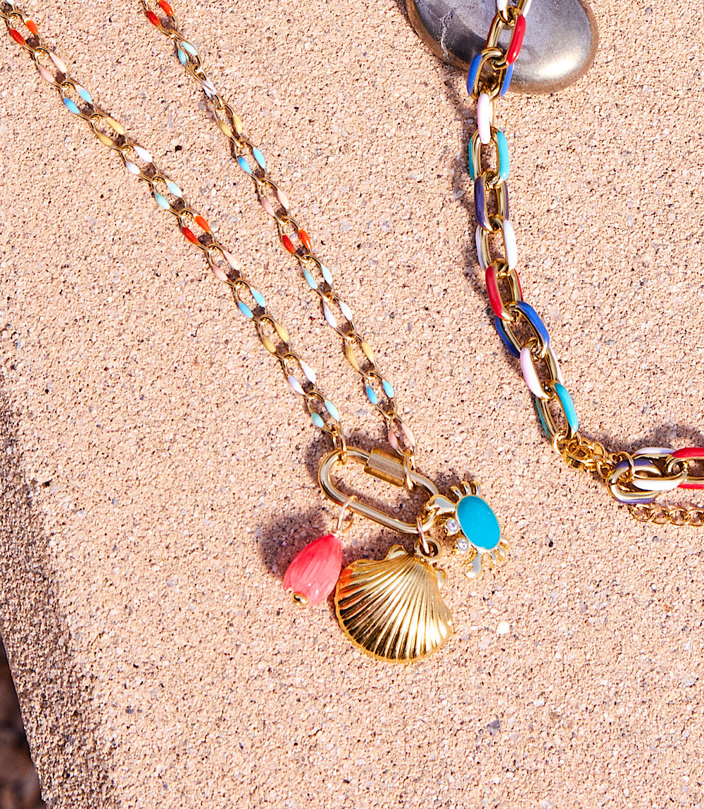 Seashore Charm Necklace