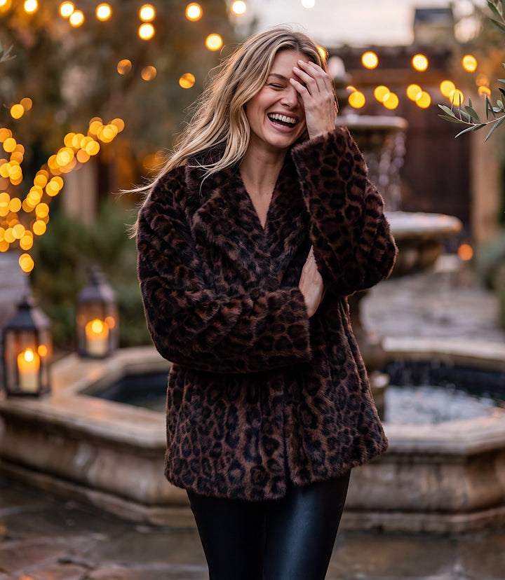 Faux Fur Coat