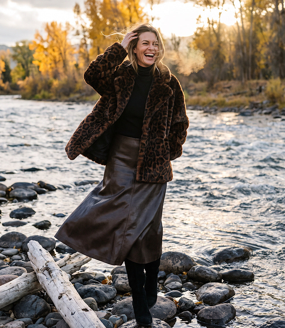Faux Fur Coat