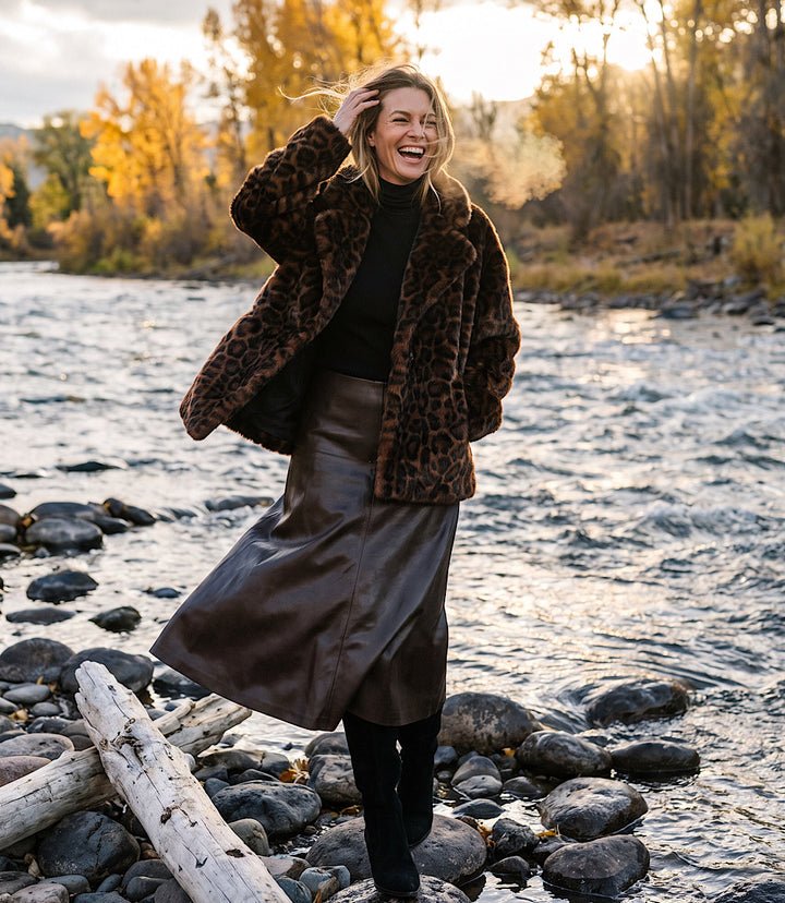Faux Fur Coat