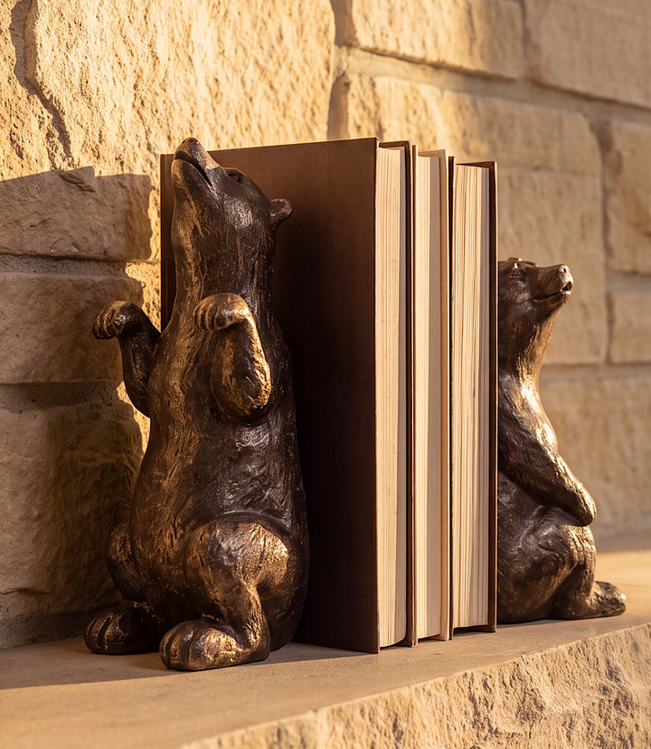 Grizzly Bear Bookends
