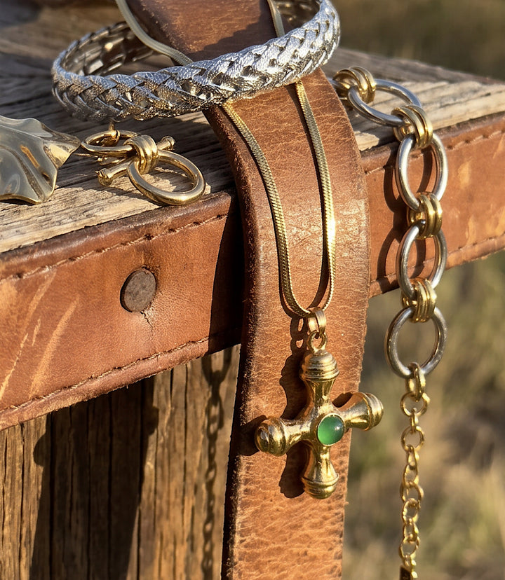 Green Gemstone Necklace