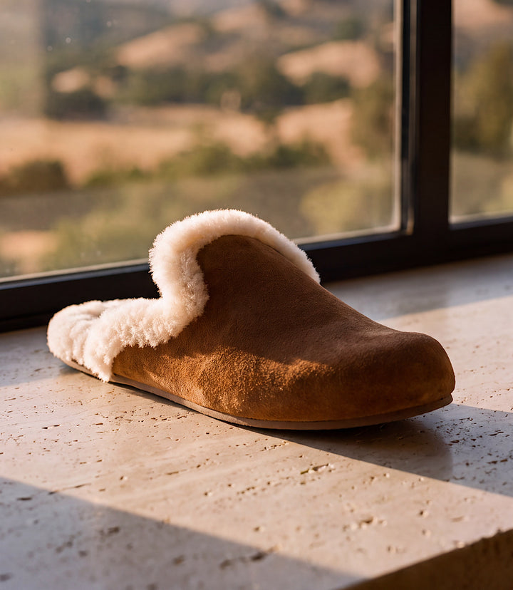 Seychelles Atwater Shearling Slides