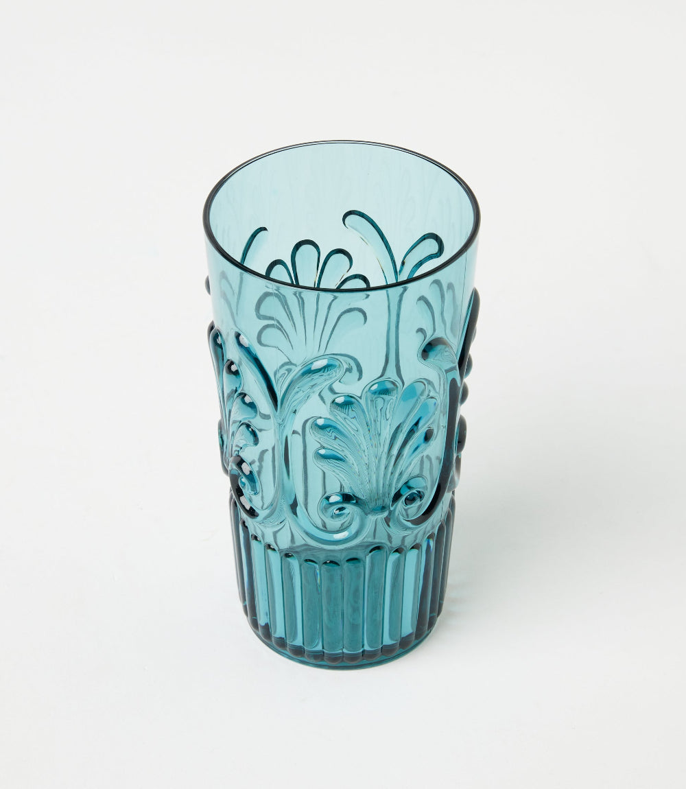 Acrylic Fleur Drinking Glass