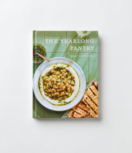 The Yearlong Pantry cookbook cover by Erin Alderson with vegetarian recipes and pantry staples ideas