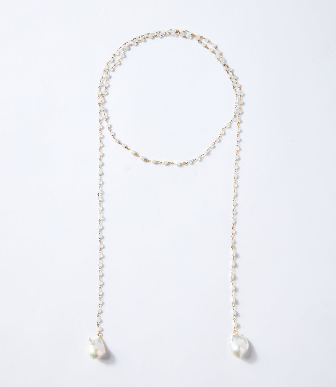 Pearl And Moonstone Necklace