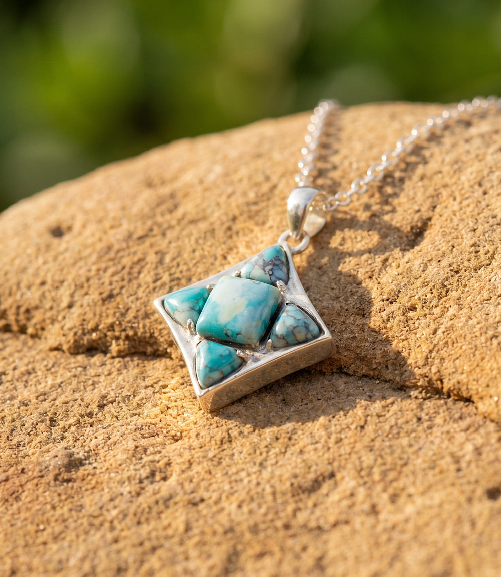 Turquoise Pendant Necklace