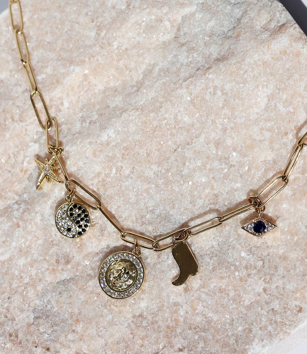 Charm Station Necklace