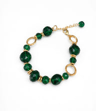 Beaded Emerald Bracelet