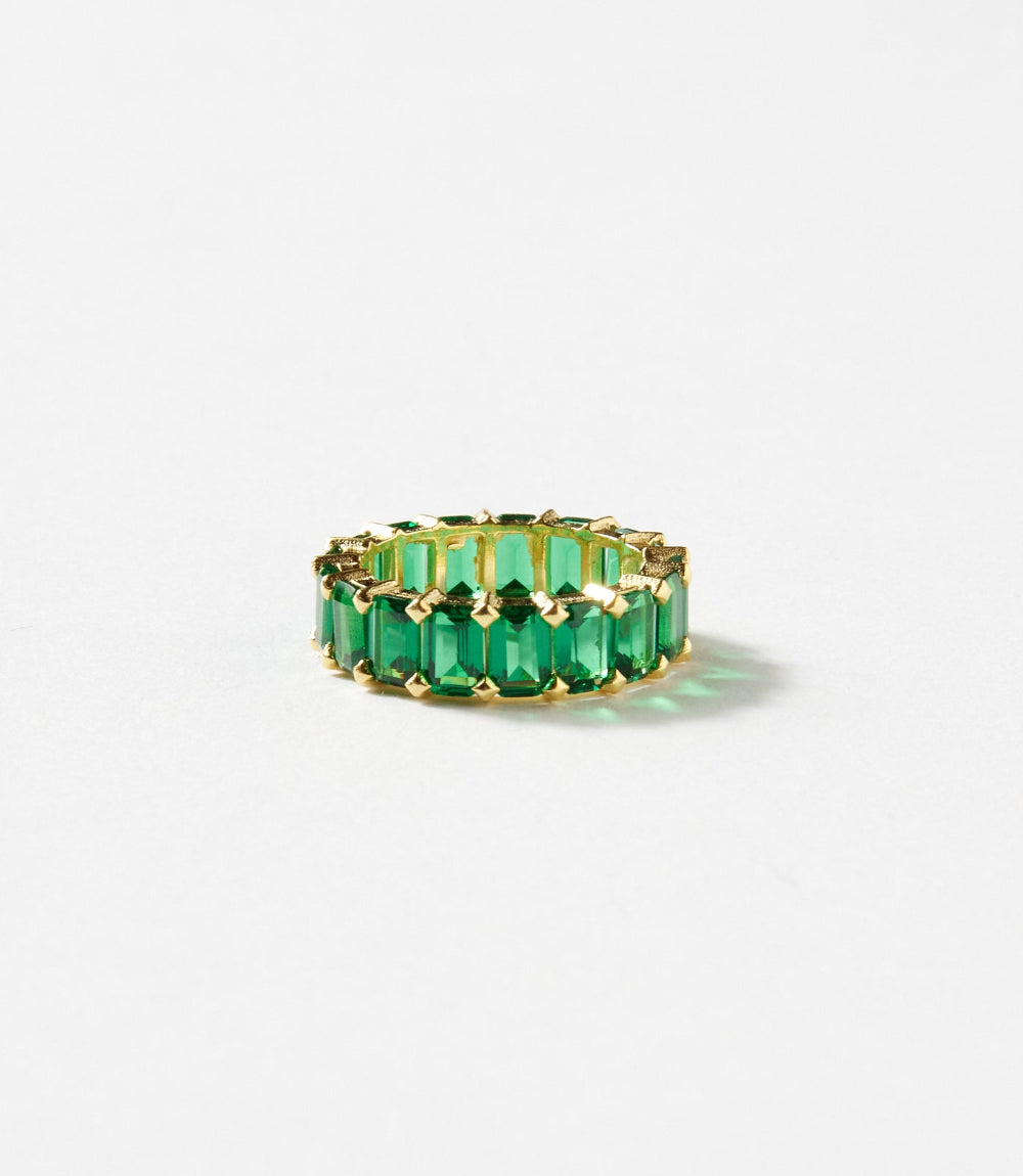 Baguette Gemstone Ring