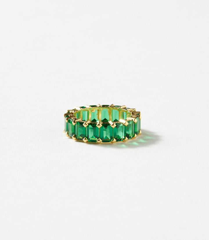 Baguette Gemstone Ring
