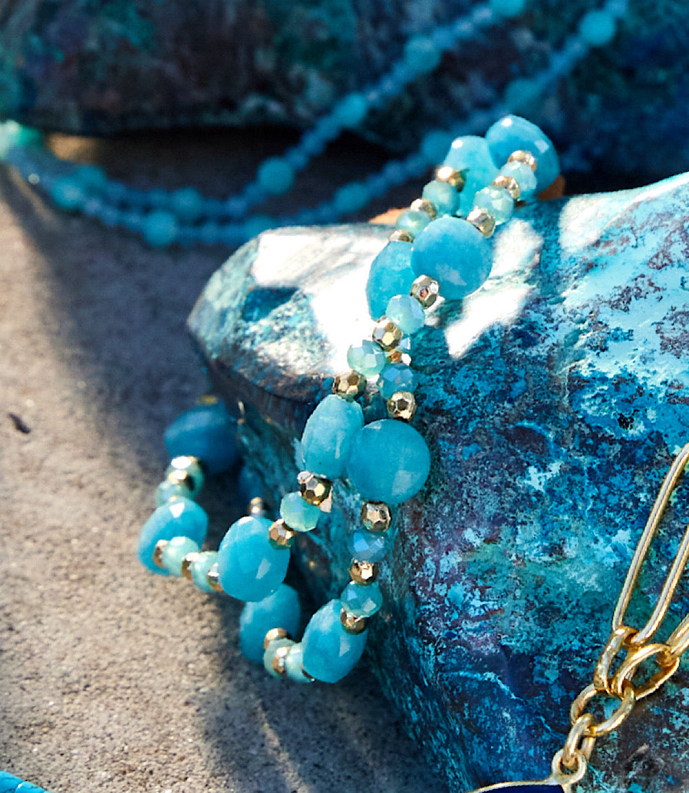 Beaded Bracelets, Set Of 2