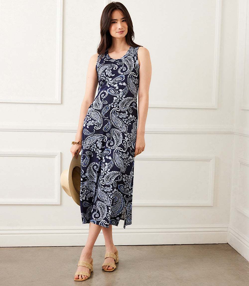 Sleeveless Midi Dress