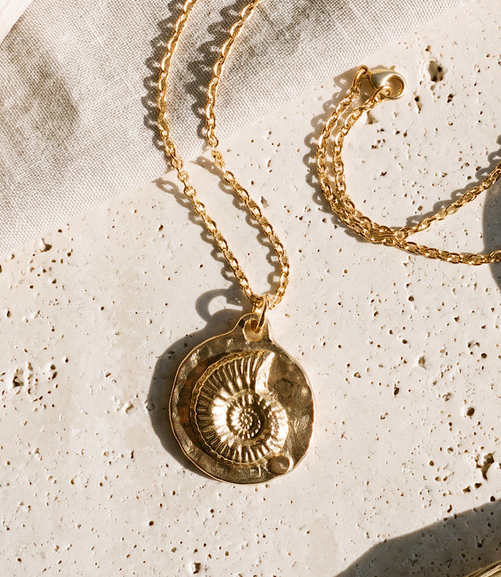 Sea Shell Charm Necklace